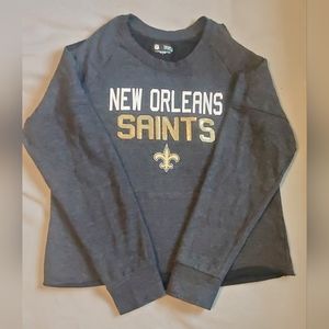 New Orleans Saints cold shoulder sweatshirt